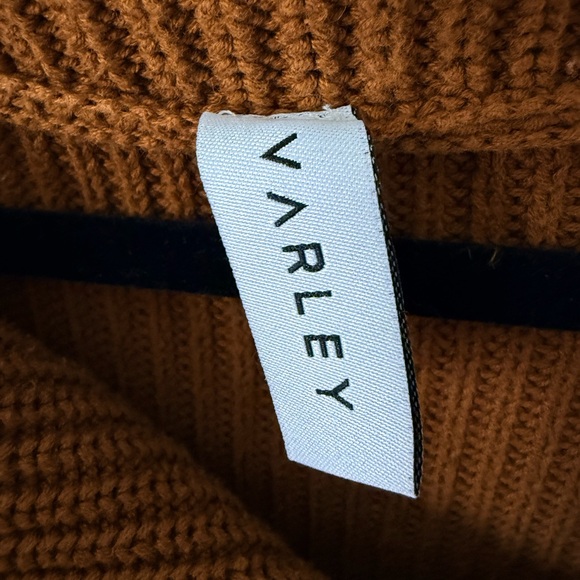 VARLEY Mentone Half-Zip Chunky Knit Pullover Small - Picture 5 of 7